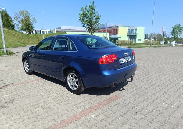 Audi A4 cena 15600 przebieg: 180000, rok produkcji 2005 z Olsztyn małe 137